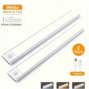 Resim Willowhaven 2pcs Led Akıllı Hareket Sensörlü Şerit Işık 40cm Kablosuz Enerji Verimli Manyetik Montaj 