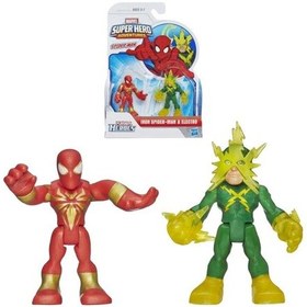 Resim Marvel Super Hero Adventures Spider-Man Electro Figures 