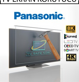 Resim TVSAFENOW Panasonic 88'' Inç 223 Ekran Televizyonlar Için Uyumlu Tv Ekran Koruyucu 