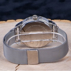 Resim Spectrum Watch Renkli Cam Hasır Örgü Kordon Mıknatıslı Erkek Saati ST-303788 