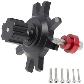 Resim Springsun "1/10 Rc Araçlar İçin Siyah Metal Lastik Sökme Takma Aleti - Trax4, Trax6, G63, Axıal Scx10 Uyumlu" Siyah 