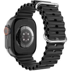 Resim Basriko VOROBELA Gs8+ Ultra Watch8 Ultra 49mm Vidalı (2.02) Siri Nfc Gps Siyah 