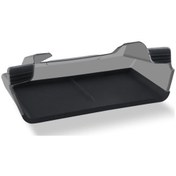 Resim Tesla Model Y/3 Ekran Saklama Kutusu İçin, Renk: Yarı Saydam Siyah + Siyah 