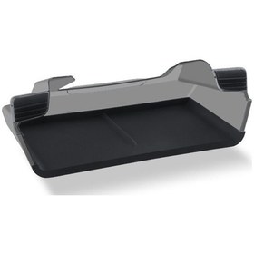 Resim Tesla Model Y/3 Ekran Saklama Kutusu İçin, Renk: Yarı Saydam Siyah + Siyah 