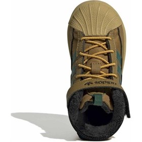 Resim Brostr/cgreen/golbeı Adidas Bebek Günlük Ayakkabı Superstar Winter Trek I Jq0341 Taba 