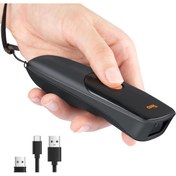 Resim Mena Rise 1300 Kablosuz 1D 2D QR Barkod Okuyucu | Mini Taşınabilir 3in1 (Bluetooth, 2.4G, USB) | Cep Tipi El 