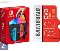 Resim Nintendo Switch OLED | 50 Oyun + 256 GB SD | Takas Var 