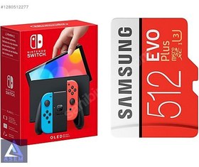 Resim Nintendo Switch OLED | 50 Oyun + 256 GB SD | Takas Var 