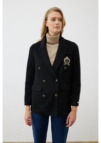 Resim Premium Selection Yün Kaşmir Blazer Ceket Terzi Dükkanı Siyah 