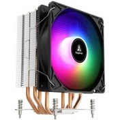 Resim Segotep Frozen Tower E4 Siyah 120mm Kule Tipi İşlemci Soğutucu Lga 1700 Uyumlu 