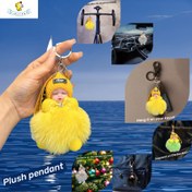Resim JIAJCHUF markalı el yapımı peluş bebekler. Sırt çantaları, omuz çantaları, crossbody çantalar ve el çantaları gibi çeşitli çanta türleri için süs olarak kullanılabilirler, ayrıca çeşitli anahtarlıklar için süsleme olarak da kullanılabilirler. Ayrıca, Noel ağaçlarını süslemek için uygun olup, Halloween ve Noel hediyeleri için ideal bir seçenektir. 
