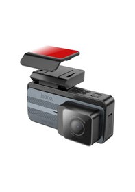 Resim Hoco. Dv12 2k Gps Destekli Ön Ve Arka Kameralı Araç Kamerası - Gri 