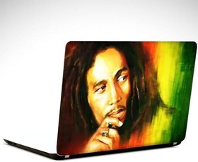 Resim Bob Marley Laptop Sticker 12 İnch (29X24CM) 