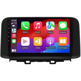 Resim Cartech Crt 664 Serisi Hyundai Kona 2017-2019 6-64gb Android Multimedya Teyp 