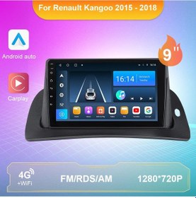 Resim Renault Kangoo 2015-2018 Multimedya Navigasyon Usb Kamera Carplayer 6 Ram 