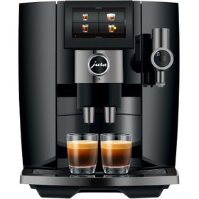Resim Jura J10 Tam Otomatik Kahve Makinesi Piano Black (EA) 