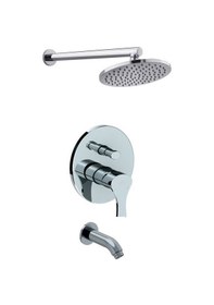 Resim Gpd Ankastre Duş Seti Atros Krom 