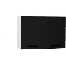 Resim GC Asya Mutfak Üst Modül Çok Amaçlı Dolap 80 cm - Antrasit 