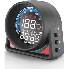 Resim Symbee Siyah A430g Gps Araç Başlık Gösterici: Gerçek Zamanlı Hız Kmh/mph , Yükseklik, Aşırı Hız/yorgunluk Uyarısı, Led Ekran, Kolay Kurulum 