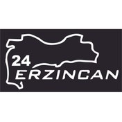 Resim Birim Matbaa ERZİNCAN ŞEHİR HARİTA STİCKER(19X10 CM) 