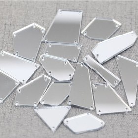 Resim Aker Hediyelik Kendinden Yapışkanlı Aynalı Dikim Parçaları 4cm 100 Adet 