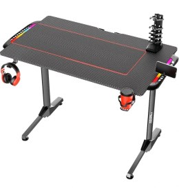 Resim Twısted Mınds T Desıgn TM-T-1060-RGB Karbon Fiber E-Spor Oyuncu Masası 