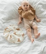 Resim Sondetti Yenidoğanlar İçin Omuz Mama Önlükleri, 2 Adet 273193687 Kahverengi 