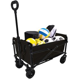 Resim Kiwi Kfw-390 Katlanır Portatif Taşıma Aracı Kamp,piknik,plaj, Pazar, Market Koli, Yük,paket El Arabası 