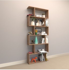 Resim Rafkestir Salem Suntalam Kitaplık ( 80 X 192 Cm ) Sacramento ( Mat ) 