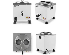 Resim Osmanlı Çay Kazanları Osmanlı Çaydem 2 Demlikli Yalıtımlı Çay Kazanı Şamandıralı Tam Otomatik Çaycı Çay Makinesi 23 Lt Semaver 