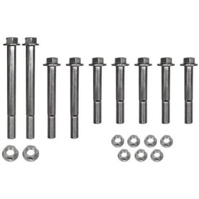 Resim Hsgl Motorsiklet Cg 125 Motor Bağlantı Civata Somun Seti 9 Lu Civata Somun Takım 