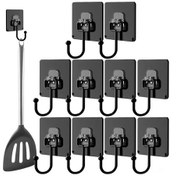 Resim Reedark 10 Parça Su Geçirmez Banyo Askısı, Kolay Kurulum, Güçlü Yapıştırıcı, Nemli Ortamlar İçin İdeal Kolay Kurulum Askı Kancası 