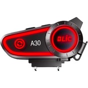 Resim AMİDA Adonis Blic Otomotosiklet Bluetooth Kask Kulaklık Ikili Intercom A30 