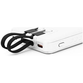 Resim 10000mah 22,5w Type-c Ve Lightning Kablolu Hızlı Şarj Powerbank 