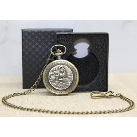 Resim ENSAR GİYİM Özel Kutulu Tren Temalı Köstekli Saat Alk4670 