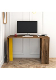 Resim Variant Variant Lima Çalışma Masası - Ceviz / Sarı Ceviz 