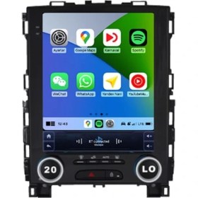 Resim Renault Megane 4uyumlu Tesla Ekran 8gb Ram 128gb Hafıza Klima Gösterge Panelli Geri Görüş Kamera Hediyeli 