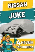 Resim Car Shell Nissan Juke Uyumlu Araba Brandası Su ve Güneş Geçirmez Çizilmez Miflonlu Örtü Oto Örtü 