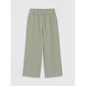 Resim LC Waikiki Lcw Kids Haki Wideleg Kız Çocuk Pantolon 