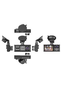 Resim Katjmer Roadis Wifi Full Hd 3 Kameralı Araç Içi Güvenlik Kamerası 