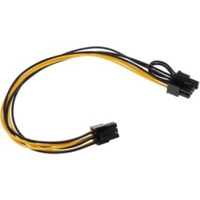 Resim KEEPRO Pcı-e 6-pin Ila 8-pin Güç Splitter Kablo Pcı-e Pcı Express Kablo Kablosu 0.3m 