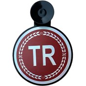 Resim HMNL Oto Resimlik Vantuzlu KIRMIZI TR 7 CM 