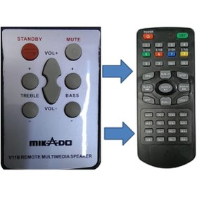 Resim DST Mikado V11-v28 Ses Sistemi Kumandası 