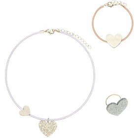 Resim Mimi & Lula Heart Takı Seti Karışık 