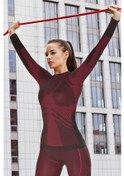 Resim Miofit Kadın Comfortable Fit Dry Uzun Kollu Dikişsiz Spor Tişört 