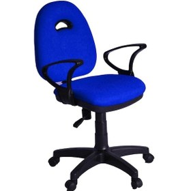 Resim Türksit Kozmo Yönetici Çalışma Koltuğu Plastik Ayak P,mavi Mavi 