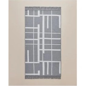 Resim Storemax Smoky Dokuma Kilim 80X150 cm Gri 