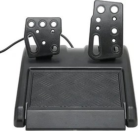 Resim PC Oyun Yarış Direksiyonu, Pedallı, Ergonomik 180 Derece Evrensel USB Araba Sim-Yarış Direksiyonu, Hot Plug, 360, , PC için 
