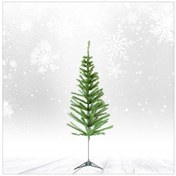 Resim 120 Cm Yılbaşı Çam Ağacı - 109 Dallı Ve Plastik Ayaklı 