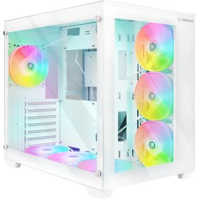 Resim Rampage ICEBLADE WHITE 7x120mm ARGB FANLI MidT ATX GAMING KASA 